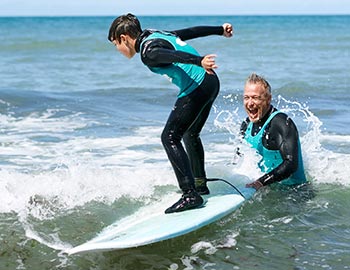 Der er gode muligheder for at tage et surfkursus i Klitmøller